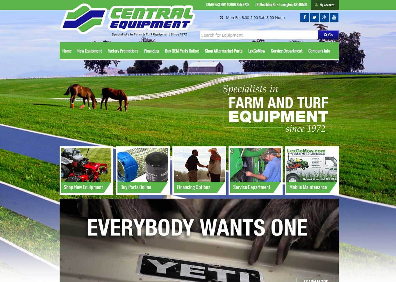 Central Equipment Lexington, KY Dealers Digital