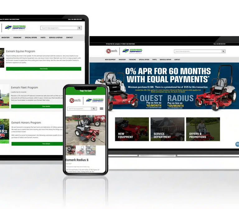 exmark marketing for exmark dealerships