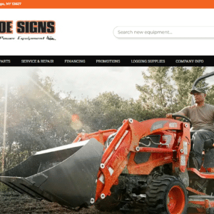 Joe Signs Power Equipment